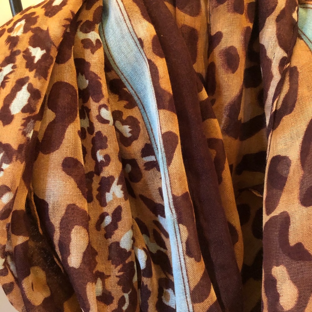 Animal Print Infinity Scarf